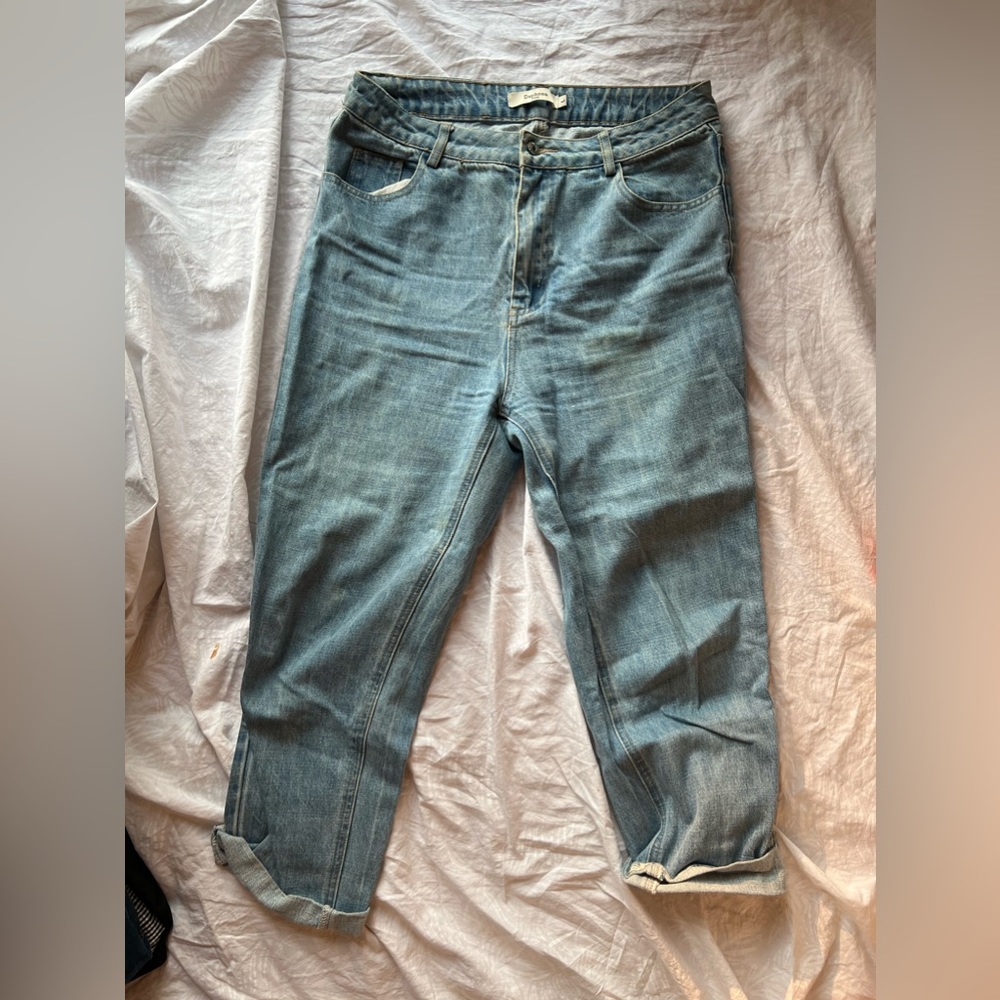Daphnea baggy blue jeans